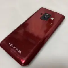 ドコモ AQUOS PHONE レッド 赤 ジャンク品