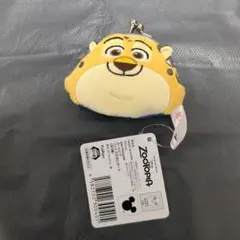 ズートピア　フェイスがま口ポーチ　クロウハウザー　１点