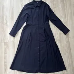 UNIQLO ワンピース　紺　Lサイズ