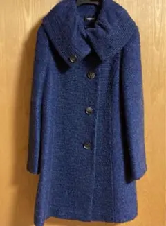 HIROKO BIS ウール混紡コート 9号軽量 コシノヒロコインターナショナルのサムネイル
