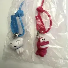 クレヨンしんちゃん カラフルマルチチャーム シロ、ワニ山さん　セット