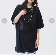 25SS TORI-TO×BEAMS BOY 別注 バイアスフリルBIGシャツのサムネイル