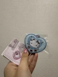 サンリオ キティ ガチャ キーホルダー 刺繍 カスタム