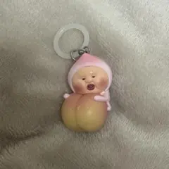 こびとづかん カクレモモジリ　キーホルダー　めじるしアクセサリー