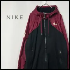 NIKE 切替　ジャージ　ナイロンジャケット　バイカラー　スポーツMIX y2k