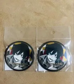 TSUTAYA 桃源暗鬼 淀川真澄 メタリック缶バッジ メタ缶　2個