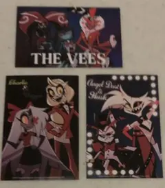 ハズビンホテル 購入特典 ステッカー ハスク　チャーリー　ヴァギー　エンジェル