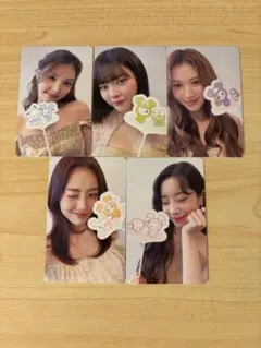 TWICE ポップアップ サンリオ トレカ 5枚コンプセット