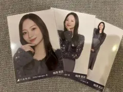 乃木坂46 梅澤美波 生写真コンプ　ファーニット+キャミワンピ　有明アリーナ現地