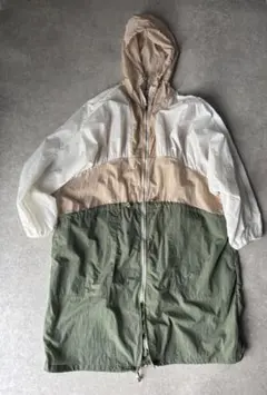 ZARA完売品 チェック柄ナイロンジャケット XXL - メルカリ