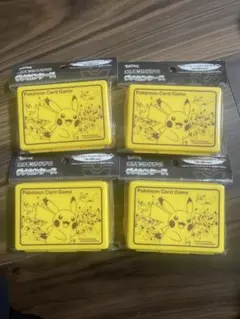 ポケモンカードゲーム ダメカンケース ピカチュウ大集合 4個