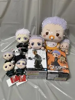 東京リベンジャーズ 三ツ谷隆 龍宮寺堅 ぬいぐるみ フィギュア 10点セット