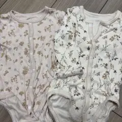 tete a tete ベビー肌着 花柄 70 バースデイ　テータテート