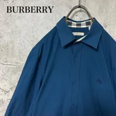 【超人気◎】BURBERRY　長袖シャツ　ノバチェック　ホースロゴ　完売モデル◎