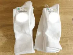 白ハイソックス13-16cm新品未使用3足セット滑り止め付き　2セット
