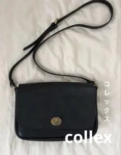 collex フラップ 留め金 ミニショルダーバッグ ABA HOUSE レザー