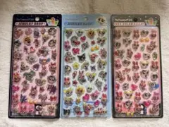 パワパフ シール 3Dシール 立体シール ぷくぷくシール