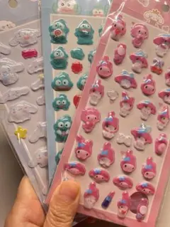 ボンボンドロップ風シール 3枚