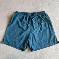 アシックス ランニングショーツ XLサイズ 青