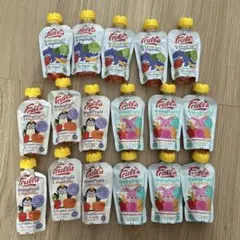 新品ベビー用オーガニックスムージー3種類　17個セット　フルラ Frulla