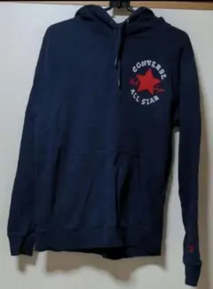 CONVERSE　コンバース　パーカー　紺色　Mサイズ