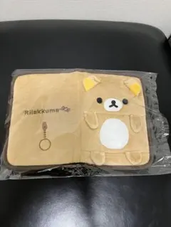 タグ付き リラックマ ぬいぐるみ貴重品ケース 母子手帳ケース 平成