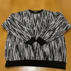 sonny label ニットセーター ブラックホワイト