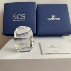 【新品・未使用品】Swarovski SCS 馬の親子クリスタルオブジェ