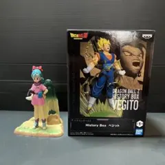 ドラゴンボールZ History Box ベジット ブルマ フィギュア２種セット