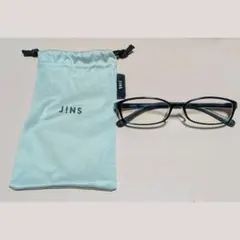 JINS ブルーライトカット PCメガネ 度なし 軽量