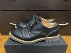 CHARKIES ブラック レザー レースアップ シューズのサムネイル