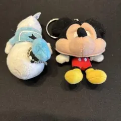 ミッキーマウス・ドナルドダック キーホルダーセット