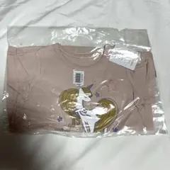 ベルメゾン　ピンク　ユニコーン　半袖Tシャツのサムネイル