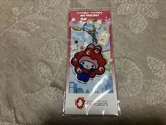 マイメロディ アクリルキーホルダー 大阪EXPO2025 ミャクミャク　マイメロ