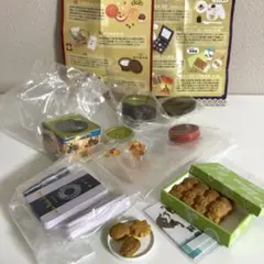 ガチャ　銘菓ミニチュアコレクション　Ⅰ＆Ⅳ ５種セット