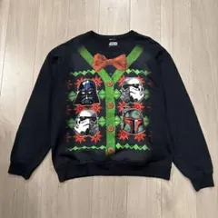 STAR WARS スターウォーズ　スウェット　黒　L