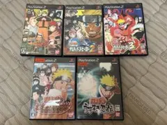 NARUTO PS2 ゲームシリーズ 5本セット