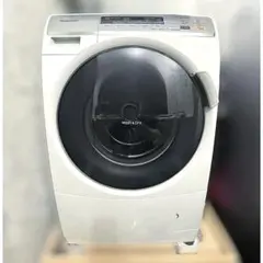 送料込 Panasonic ドラム式洗濯乾燥機 NA-VD100L エコナビ搭載 Panasonic 中古 洗濯機 斜めドラム式 パナソニック NA-VD100L