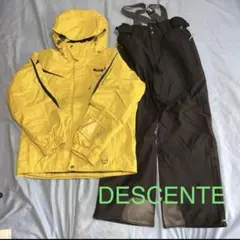 DESCENTE M）スキーウェア スノーボード★上下セット★スノボウエア