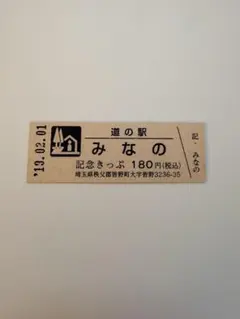 みなの記念切符のサムネイル