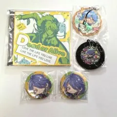 ヒプマイ　有栖川帝統　サンリオ　ラバーストラップ　ラバスト　スイパラ　缶バッジ