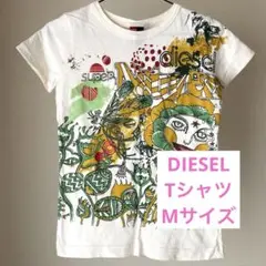DIESEL グラフィックプリント 半袖Tシャツ　Mサイズ【匿名配送/送料込み】