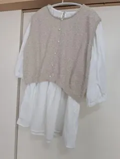 アーバンリサーチ　ニットドッキングチュニック