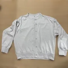 UNIQLO カーディガン 長袖 ライトグレー