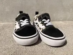 Vans キッズスニーカー ブラック/ホワイト チェッカー