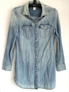 ヴィンテージ◆リーバイス　ミニ丈ワンピース　ロングシャツ