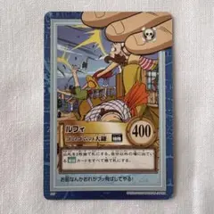 ボ*ブ様 ONE PIECE ルフィ ゴムゴムの戦斧 カードダス ハイパーバトル