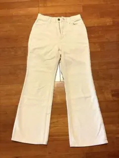 ユナイテッドアローズ　CITENコーデュロイホワイトパンツSサイズ