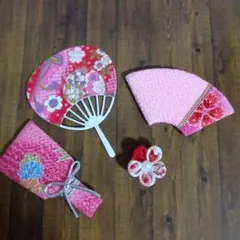 인형용 일본 잡화 4점