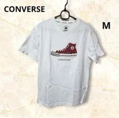 CONVERSE Tシャツ スニーカーラバーモチーフ M